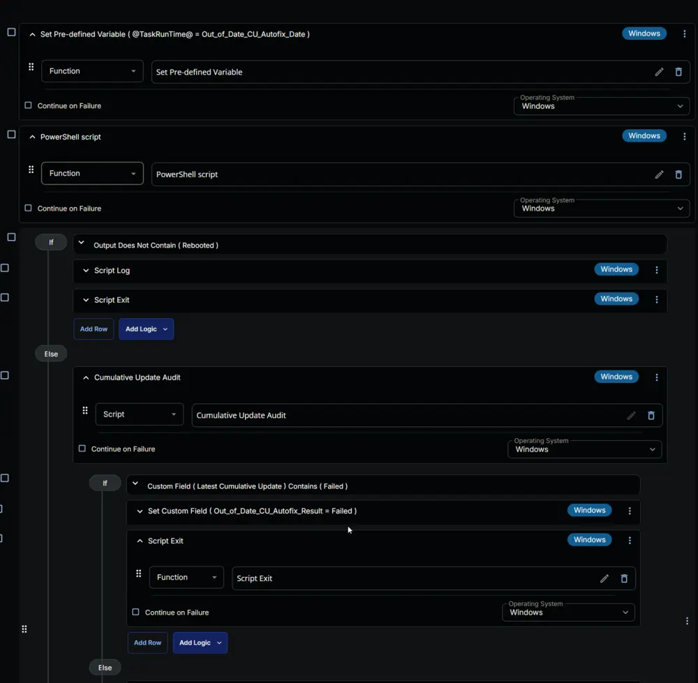 Completed Script 1