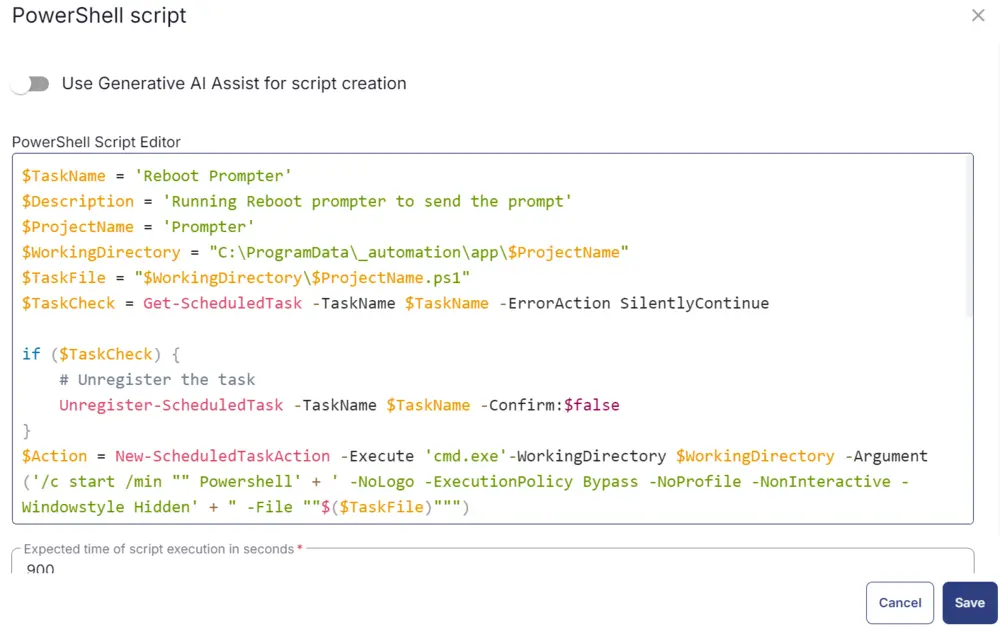 PowerShell Script