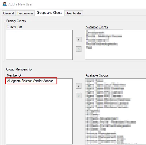 Group membership