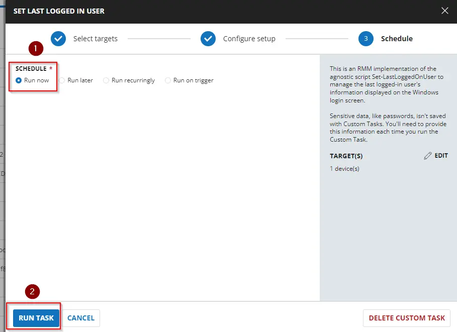 Clear User Info
