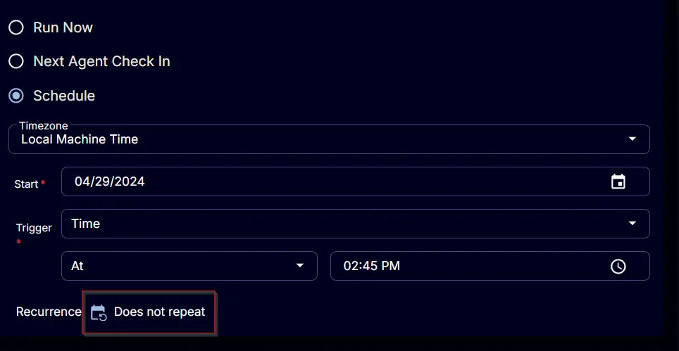 Does Not Repeat