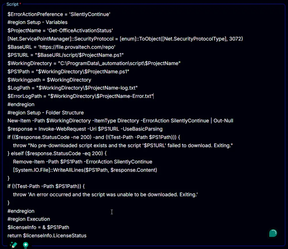 PowerShell Script