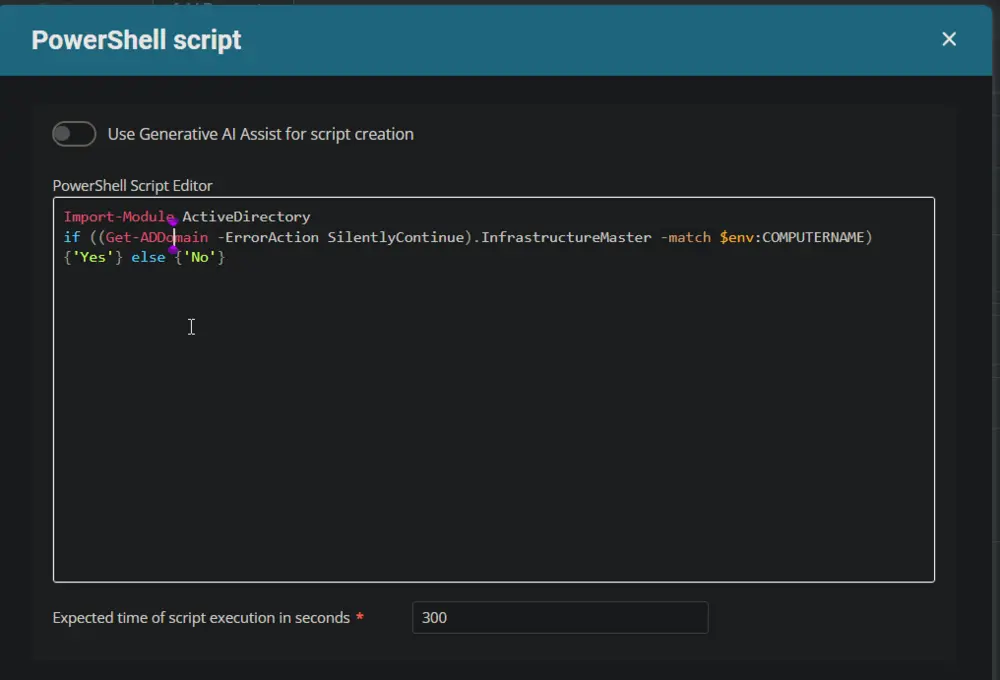PowerShell Script Output
