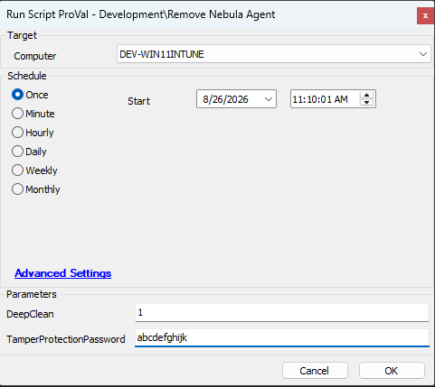 Sample Run Image