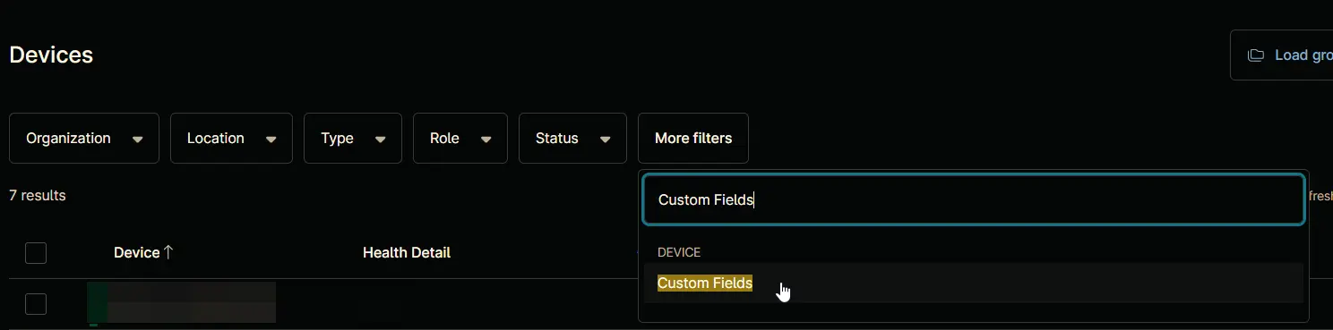 MoreFiltersCustomFields