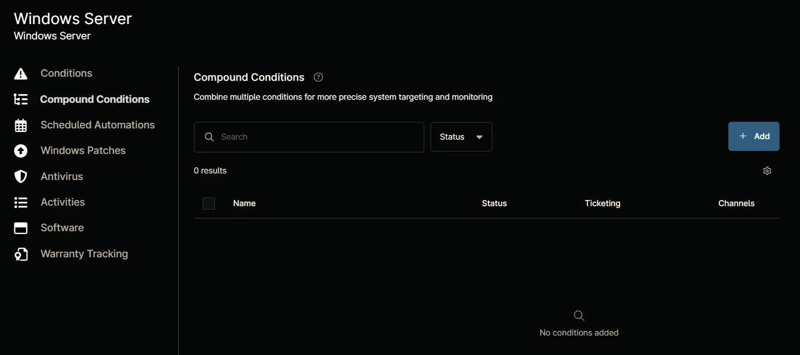 CompoundConditions